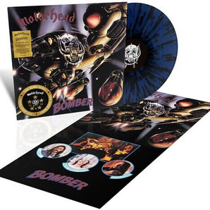 Motorhead - Bomber LP (Blue with Black Splatter Vinyl)