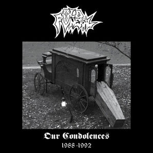 Old Funeral - Our Condolences 1988-1992 LP (Black & White Vinyl)