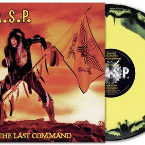 W.A.S.P. - The Last Command LP (Yellow & Black Vinyl)
