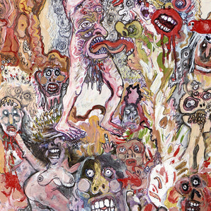 The Bug Club - Very Human Features LP (Purple Vinyl)