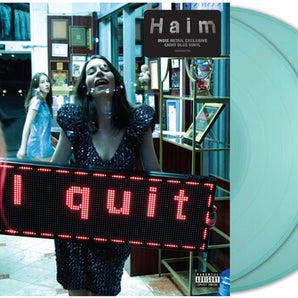 Haim - I Quit LP (Translucent Blue Vinyl)
