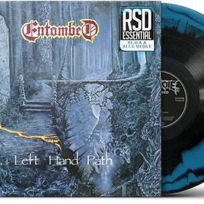 Entombed - Left Hand Path LP (Black & Blue Merge Vinyl)