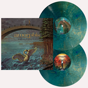 Amorphis - Borderland LP (Green & Blue Marbled Vinyl)
