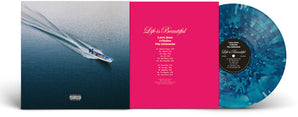 Larry June, 2 Chainz & The Alchemist - Life Is Beautiful LP (Blue Ghostly Vinyl)
