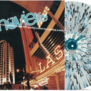 The Movielife - Has A Gambling Problem 12" EP (Clear w/ Blue & Black Splatter Vinyl)