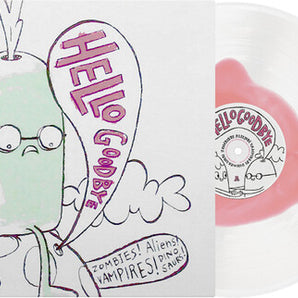 Hellogoodbye - Zombies! Aliens! Vampires! Dinosaurs! LP (Pink In Clear Vinyl)