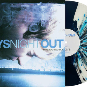 Boys Night Out -  Make Yourself Sick LP (Tri Color Stripe W/ Black & Blue Splatter Vinyl)