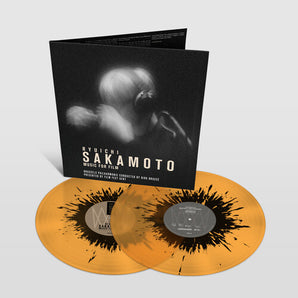 Ryuichi Sakamoto - Music For Film LP (Transparent Amber with Black Splatter Viny)
