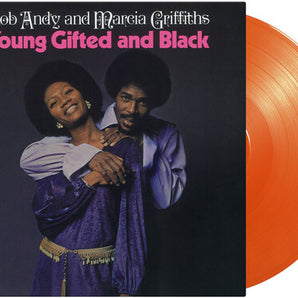 Bob Andy & Marcia Griffiths - Young Gifted & Black LP (180g Numbered MOV, Orange Vinyl)