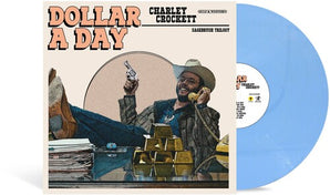 Charley Crockett - Dollar A Day LP (Pale Cornflower Blue Vinyl)