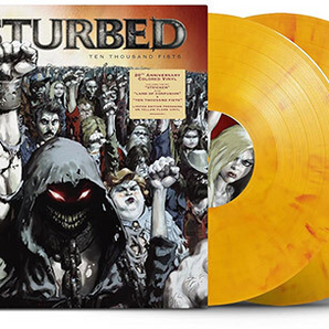 Disturbed - Ten Thousand Fists: 20th Anniversary LP (Reissue, Yellow Flame Vinyl)