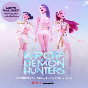 K-Pop Demon Hunters (Various Artists) - Original Soundtrack LP (w/ Poster & Photo Card)