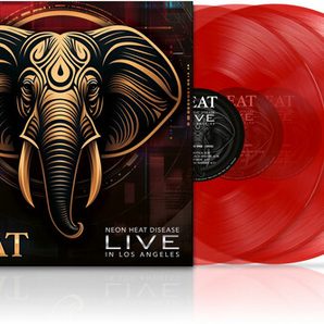 BEAT - Neon Heat Disease Live In Los Angeles 3LP (Deluxe, Translucent Ruby Red Vinyl)
