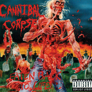 Cannibal Corpse - Eaten Back to Life: 35th Anniversary LP (Blue Smoke Vinyl)