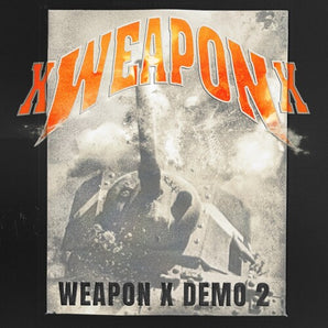 XweaponX - Weapon X Demo 2 12" EP (Blue w/ Orange Splatter Vinyl)