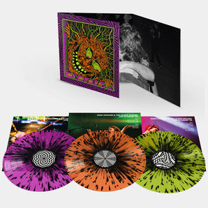 King Gizzard & The Lizard Wizard - Live In Miami 2024 3LP (Purple, Orange, & Green w/ Black Splatter Vinyl)