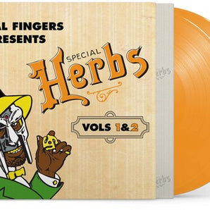 MF DOOM - Metal Fingers Presents: Special Herbs Vol. 1 & 2 LP (Mustard Yellow Vinyl)