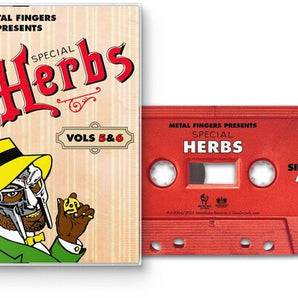 MF DOOM - Metal Fingers Presents: Special Herbs Vol. 5 & 6 Cassette