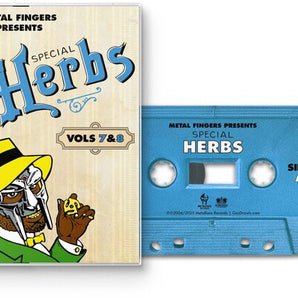 MF DOOM - Metal Fingers Presents: Special Herbs Vol. 7 & 8 Cassette