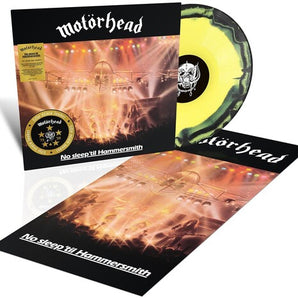 Motörhead - No Sleep 'Til Hammersmith LP (50th Anniversary, Yellow/Black merge vinyl, Half-Speed master)