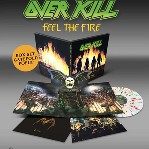 Overkill - Feel The Fire LP BOX SET (Splatter vinyl)