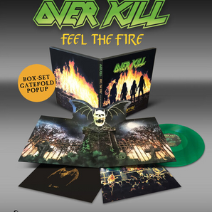 Overkill - Feel The Fire LP BOX SET (Green vinyl)