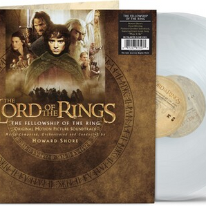 Lord of the Rings: The Fellowship of the Ring (Howard Shore) - Original Soundtrack 2xLP (Clear vinyl, Indie Exclusive)