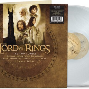 Lord of the Rings: The Two Towers (Howard Shore) - Original Soundtrack 2xLP (Clear vinyl, Indie Exclusive)