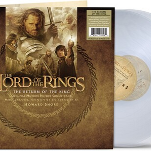 Lord of the Rings: The Return of the King (Howard Shore) - Original Soundtrack 2xLP (Clear vinyl, Indie Exclusive)