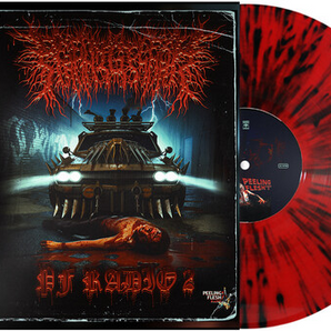 Peelingflesh - PF Radio 2 LP (Red w/ Black Splatter Vinyl)