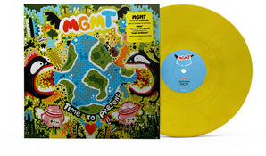 MGMT - Time To Pretend 12" EP (Banana Yellow Vinyl)