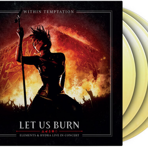 Within Temptation - Let Us Burn: Elements & Hydra Live in Concert 4xLP (Yellow vinyl, w/book)