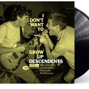 Descendents - I Don't Want to Grow Up LP (Punk Note edition artwork)