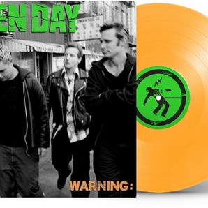 Green Day - Warning LP (25th Anniversary Deluxe Edition, Orange vinyl)