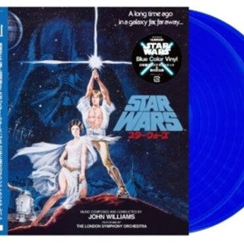 STAR WARS 限定ゴールドバイナル／LPレコード Star Wars: A New Hope (John Williams) - Soundtrack 2LP (Blue Vinyl