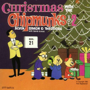 The Chipmunks - Christmas With The Chipmunks Vol. 2 (White Vinyl)