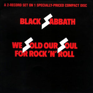 Black Sabbath - We Sold Our Soul For Rock'N'Roll CD