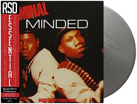 Boogie Down Productions - Criminal Minded LP (Metallic Silver Vinyl)