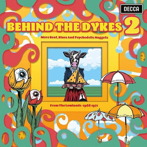 Various Artists - Behind The Dykes 2: More Beat, Blues, and Psychedelic Nuggets From The Lowlands 1966-1971 2LP (Pink & Light Green Vinyl)(MARKDOWN)