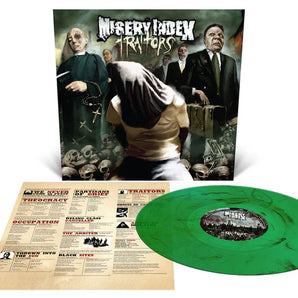 Misery Index - Traitors LP (Emerald Green with Black Marble Vinyl)