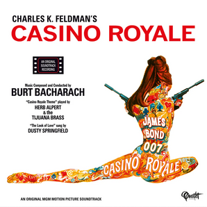 Casino Royale (Burt Bacharach) - Original Soundtrack LP (Orange/Blue vinyl)
