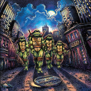 Teenage Mutant Ninja Turtles (John DuPrez) - Soundtrack LP (Purple and Green Vinyl)