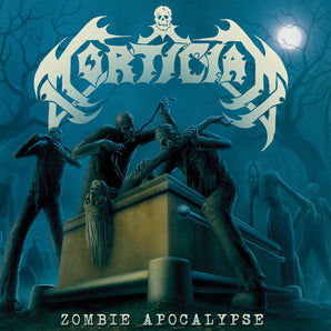 Mortician - Zombie Apocalypse LP (Blue w/ Splatter Vinyl)