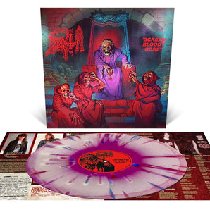 Death - Scream Bloody Gore LP (Tri-Color Merge w/ Splatter Vinyl & Silver Foil Laminated Jacket)