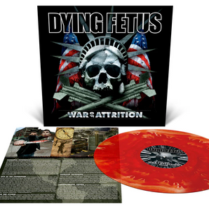 Dying Fetus - War Of Attrition LP (Pool of Blood vinyl)