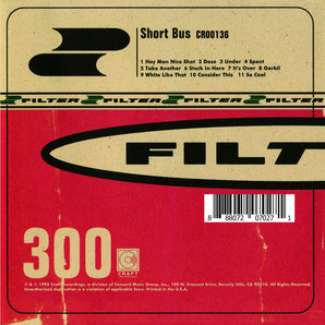 Filter - Short Bus: 30th Anniversary (Red Vinyl)