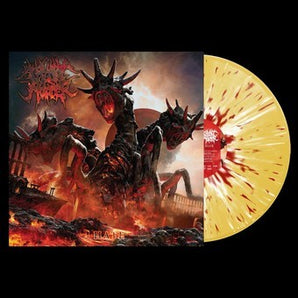 Thy Art Is Murder - Hate (Yellow with Red/White Splatter Vinyl) LP