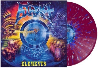 Atheist - Elements LP (Purple w/Blue Splatter Vinyl)