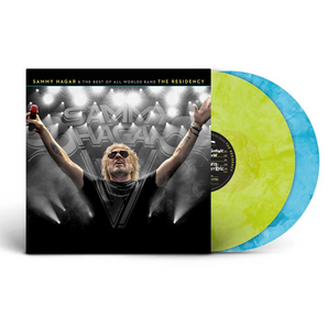 Sammy Hagar - Sammy Hagar & The Best Of All Worlds Band - The Residency 2xLP (Blue/Green vinyl)