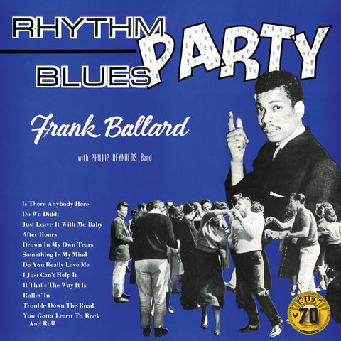 Frank Ballard w/ Phillip Reynolds Band - Rhythm Blues Party - LP (White vinyl)